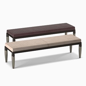 3D Roi Benches by Giorgetti Italia model