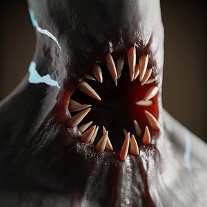 Horror creature 3D
