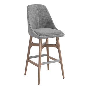 3D bar stool model