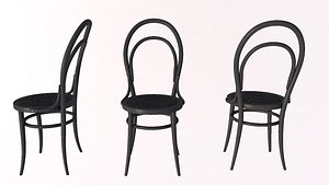 3D Thonet Chair model