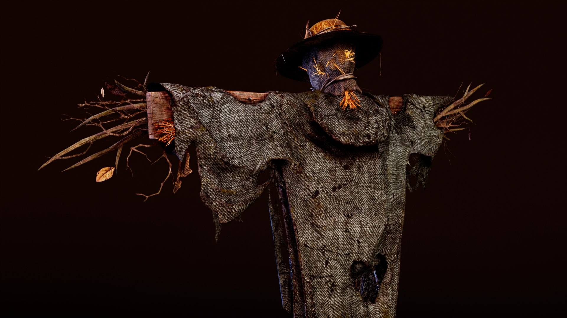 Scarecrow Model - TurboSquid 1918264