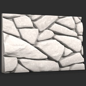 Stone Wall 48 3D
