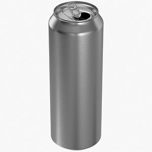 Opened Standard Aluminum Can 568ML