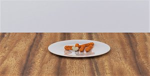 food cheese beef model
