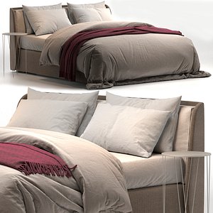 3D model Kevin Felis bed