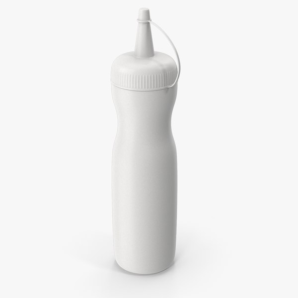 Condiments Bottle 3D model