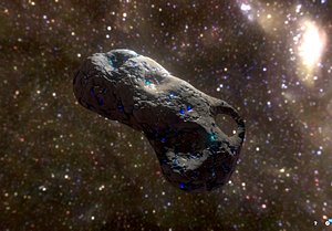 Asteroid with mysterious minerals