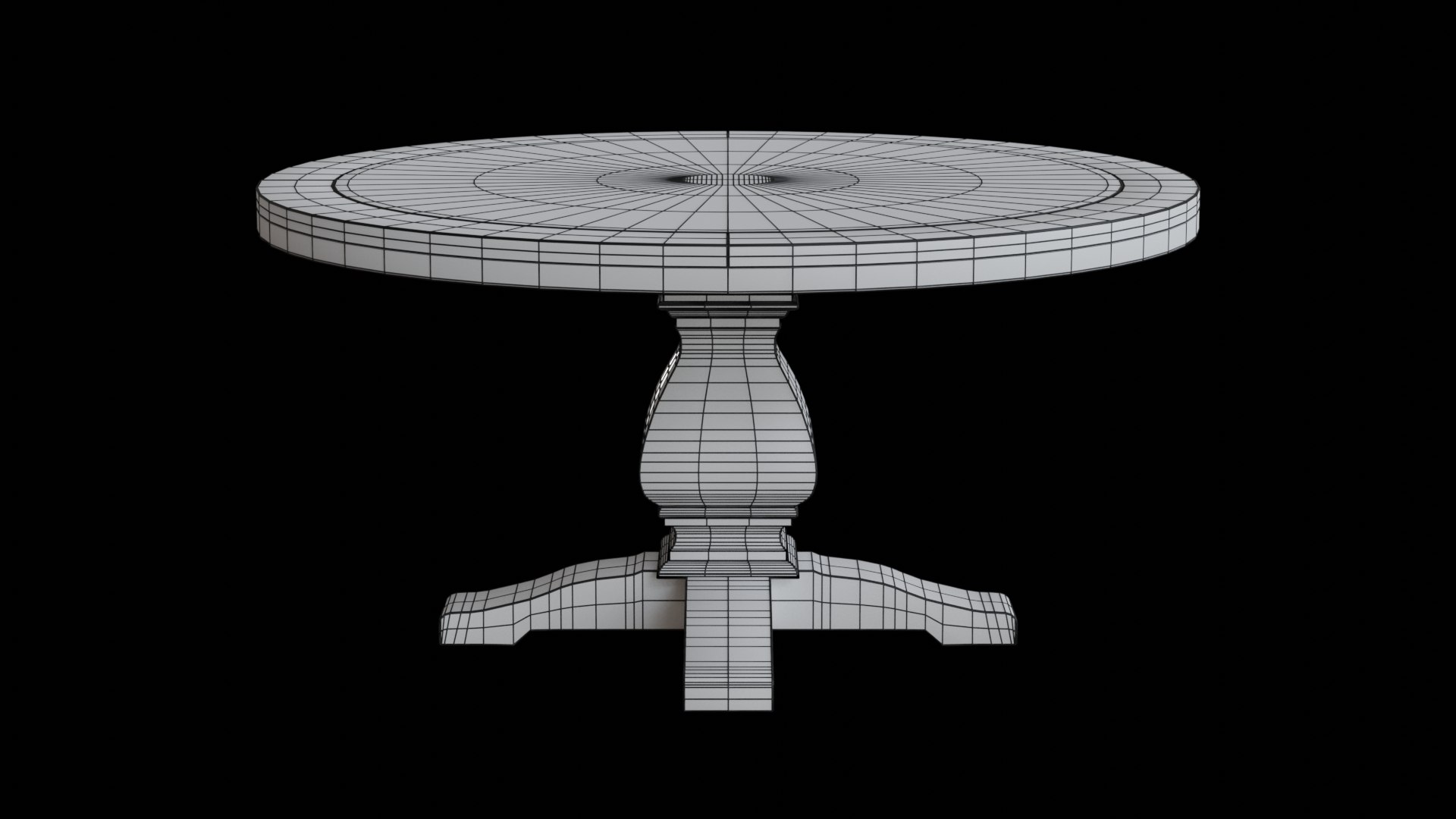 3D dining table - TurboSquid 1680072