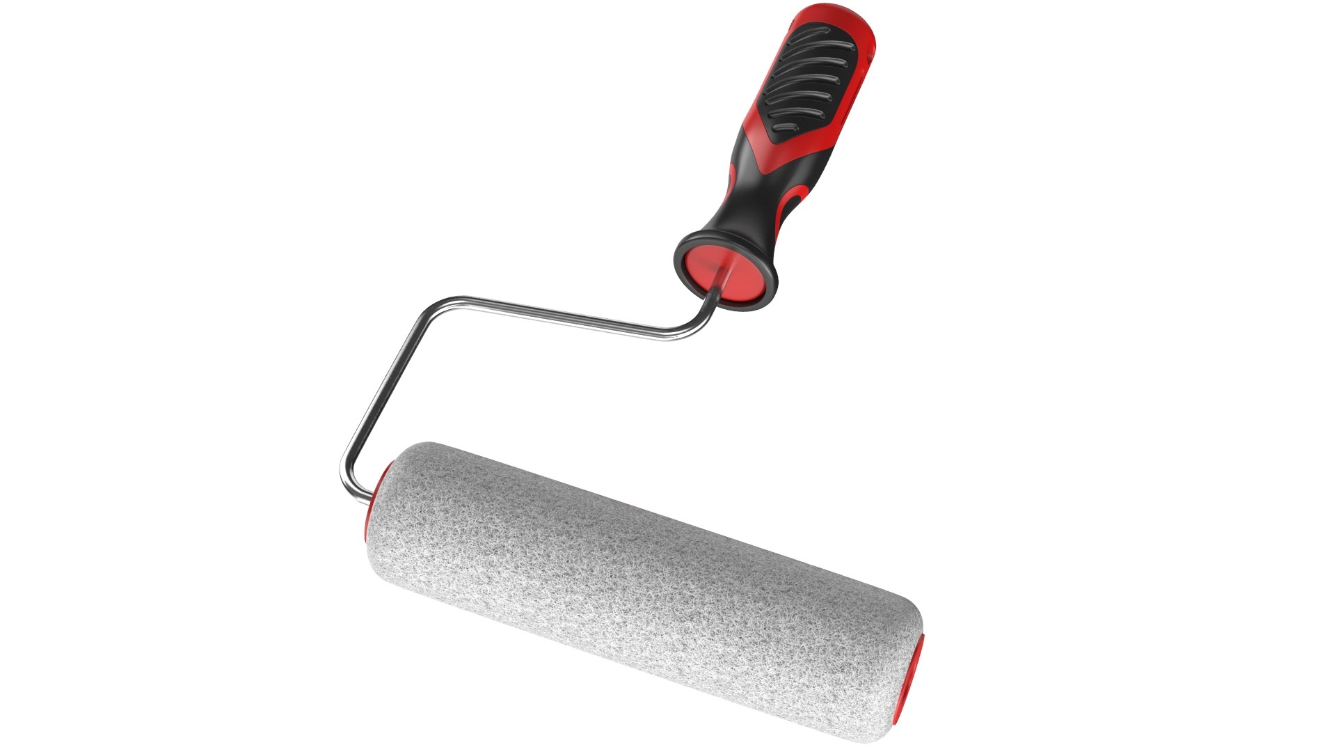 3D Detailed Drip Tray Used And Clean Paint Roller - TurboSquid 2085048