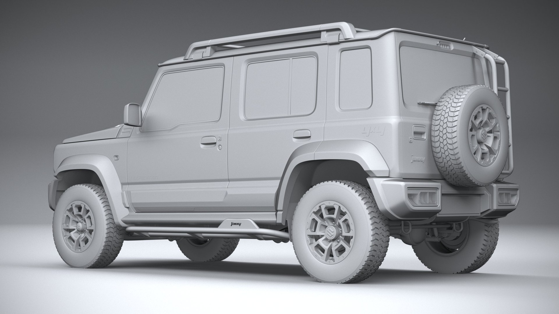 Suzuki Jimny 4expedition 5door 2024 model https://p.turbosquid.com/ts-thumb/OF/XcHrgW/mx/suzuki_jimny_4expedition_5door_2024_grey_0005/jpg/1701248232/1920x1080/fit_q87/5ab84951bd9468f136c0066716a2ec9ffe3c5630/suzuki_jimny_4expedition_5door_2024_grey_0005.jpg