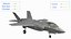 Stealth Multirole Fighter F 35 Lightning II con un piloto aparejado