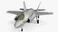 Stealth Multirole Fighter F 35 Lightning II con un piloto aparejado