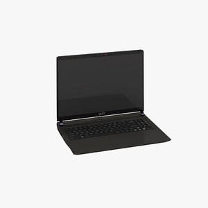 MSI Portatile Vector GP68HX 12VH-010XES 3D model