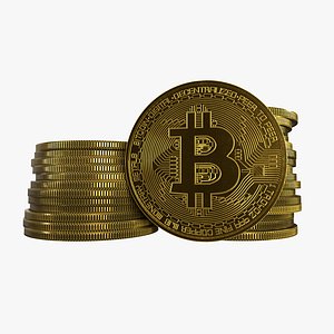 bitcoin coin currency 3D model