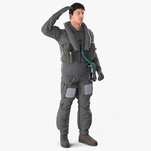 USAF Pilot Fur Rigged