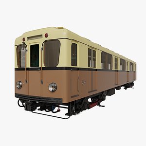 Subway retro train