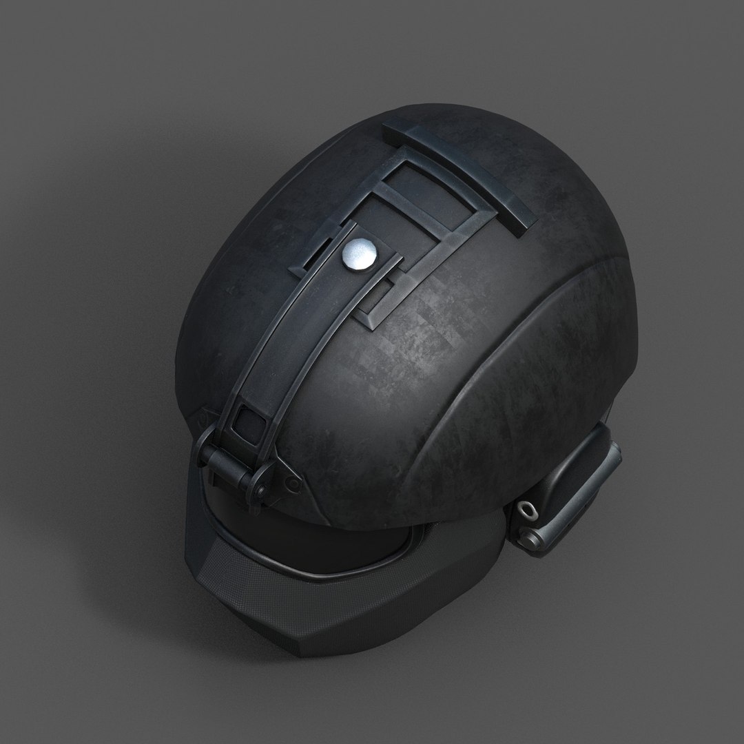 3D Helmet Sci Model - TurboSquid 1542843