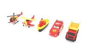 3D vehicle toy model