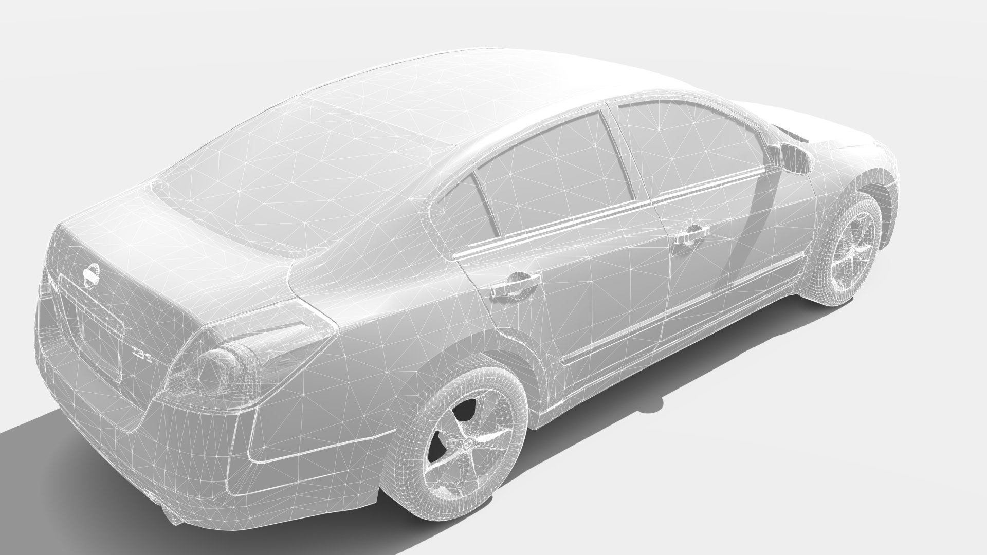 Nissan Altima 2009 3D Model - TurboSquid 1546628