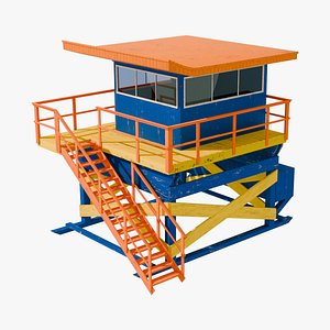 3D Lifeguard Tower