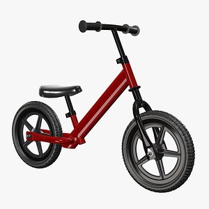 3D child balance bike