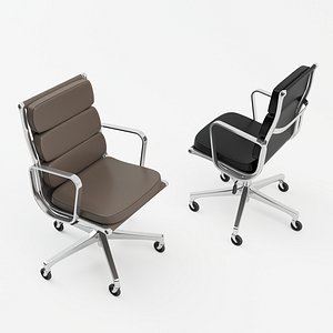 3D model Eames Soft Pad Chair