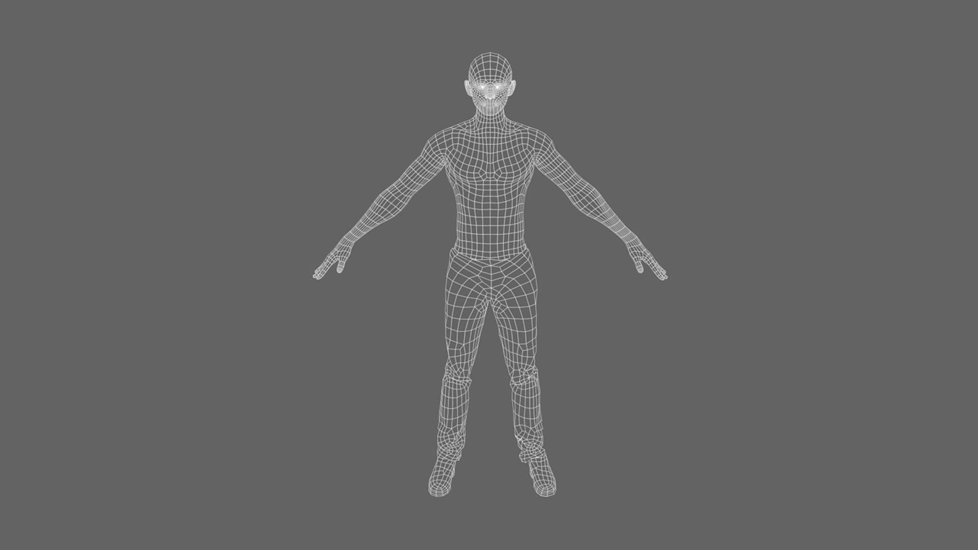 3d Model Character Male - Rigged