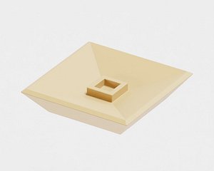 3D model Arabic Oud stand