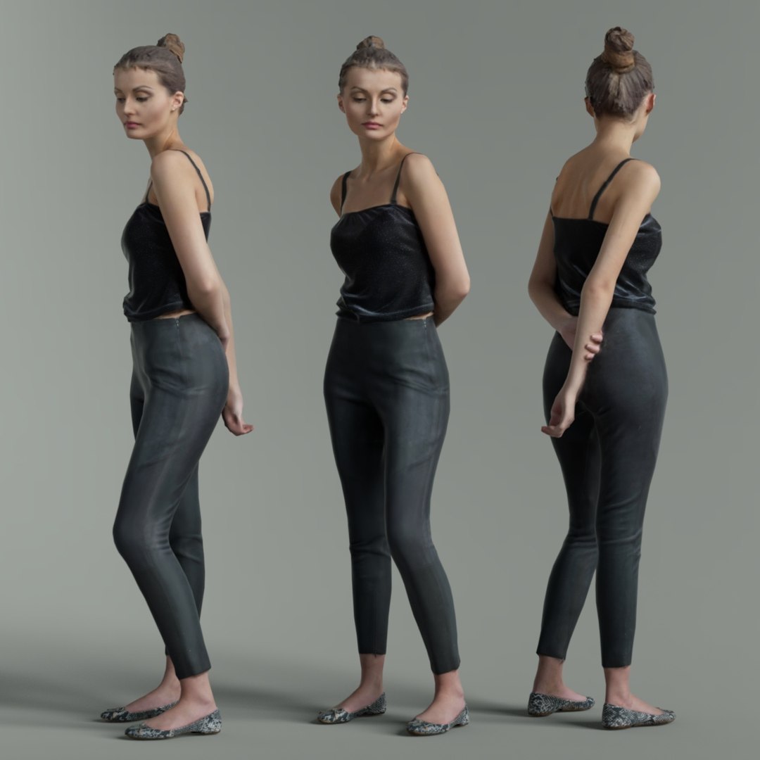 3D model girl pants - TurboSquid 1245905