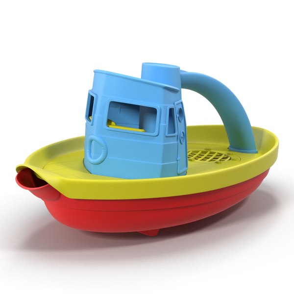 tugboat bath toy generic 3d max