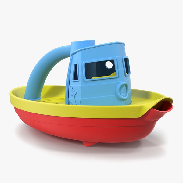 tugboat bath toy generic 3d max