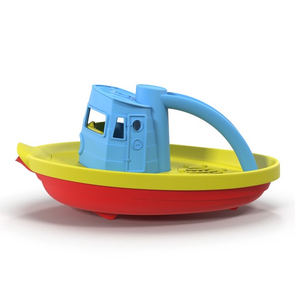 tugboat bath toy generic 3d max