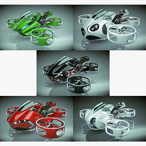 T Copter Bike  5 in 1 Collection model