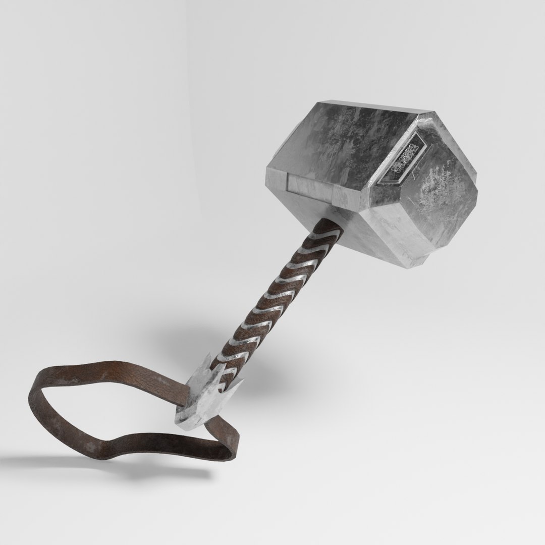 3D Thor s Hammer Mjolnir - TurboSquid 2093565