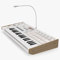 Korg MicroKORG Synthesizer and Vocoder 3D Model