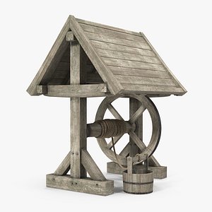 wooden water model