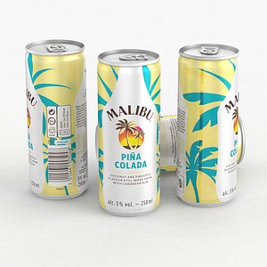 Alcohol Can Malibu Pina Colada 250ml 2022