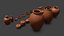 3D Clay Pottery Clean - Clay pot Bundle model