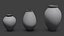 3D Clay Pottery Clean - Clay pot Bundle model