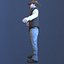 cowboy native hat 3D model