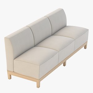 Nemschoff Photorealistic Brava Platform Multiple Seating Sofa 860-31