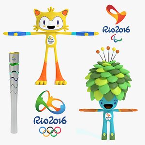 2016 rio olympics 3d max