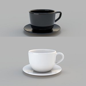 3D Cup Collection model