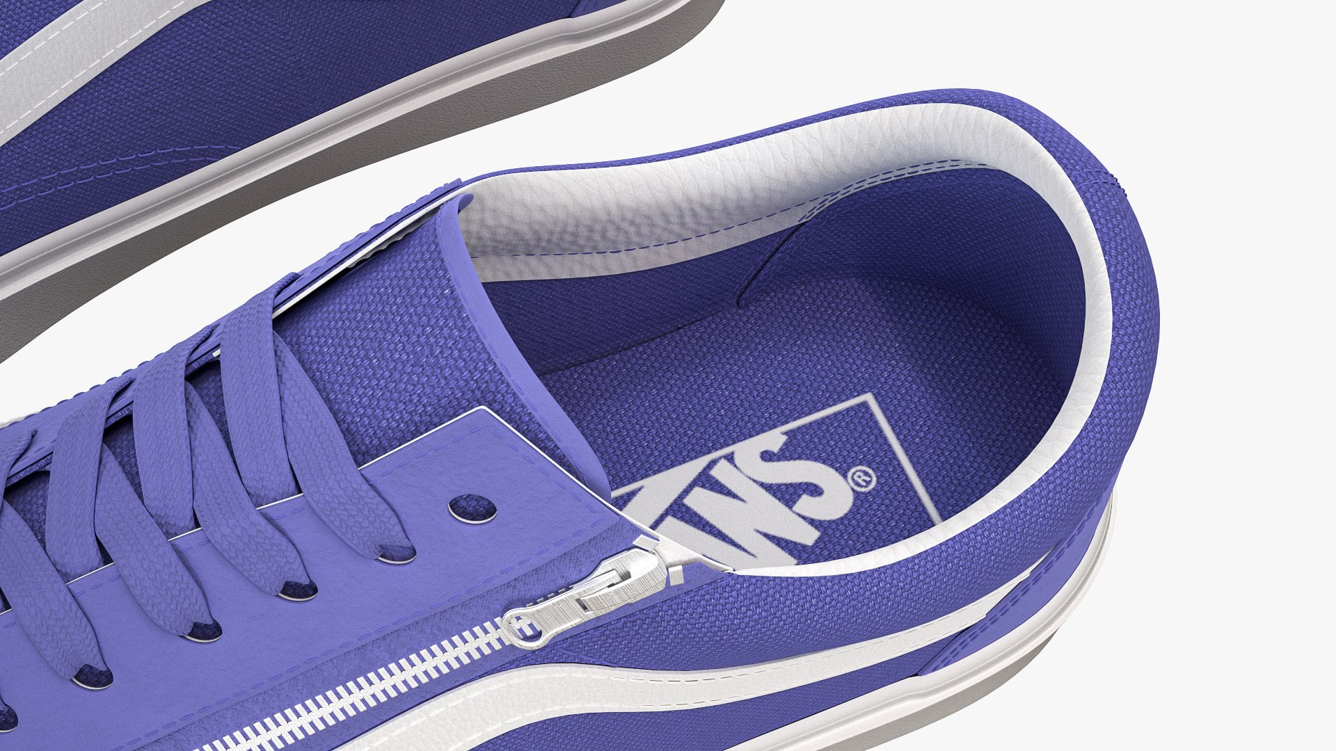 3D Model Vans Old Skool Zip Lavender - TurboSquid 2025899