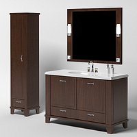 BATHROOM TRADITIONAL FURNITURE KAMA GRANO BURGBAD GERMANY