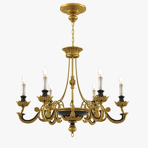 rosbri visconti chandelier 3d 3ds