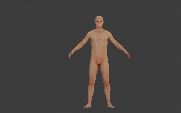 Man Body 3D model 3D