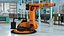 Industrial Robot Arm Kuka KR 60-4 on Stand