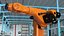 Industrial Robot Arm Kuka KR 60-4 on Stand