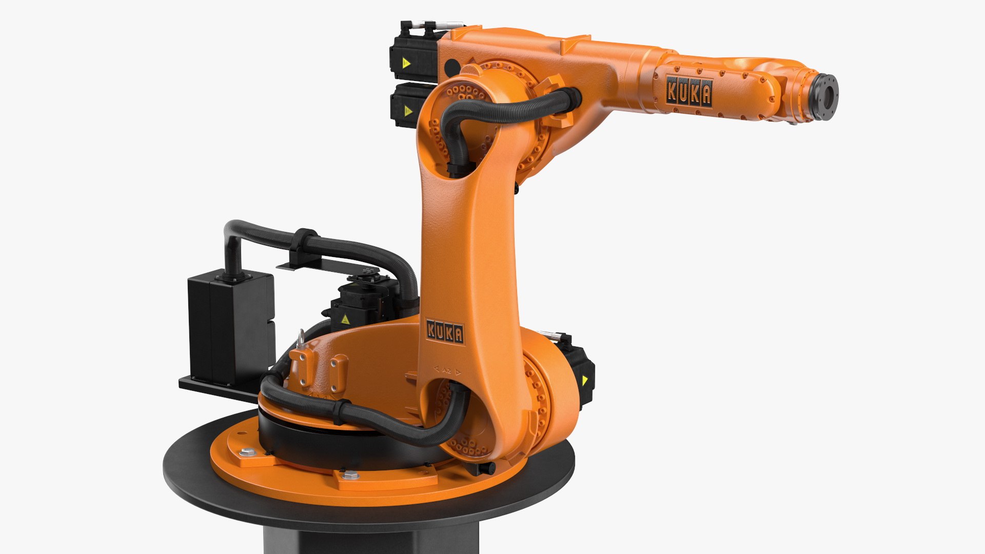 3D Industrial Robot Arm Kuka KR 60-4 On Stand - TurboSquid 2243147